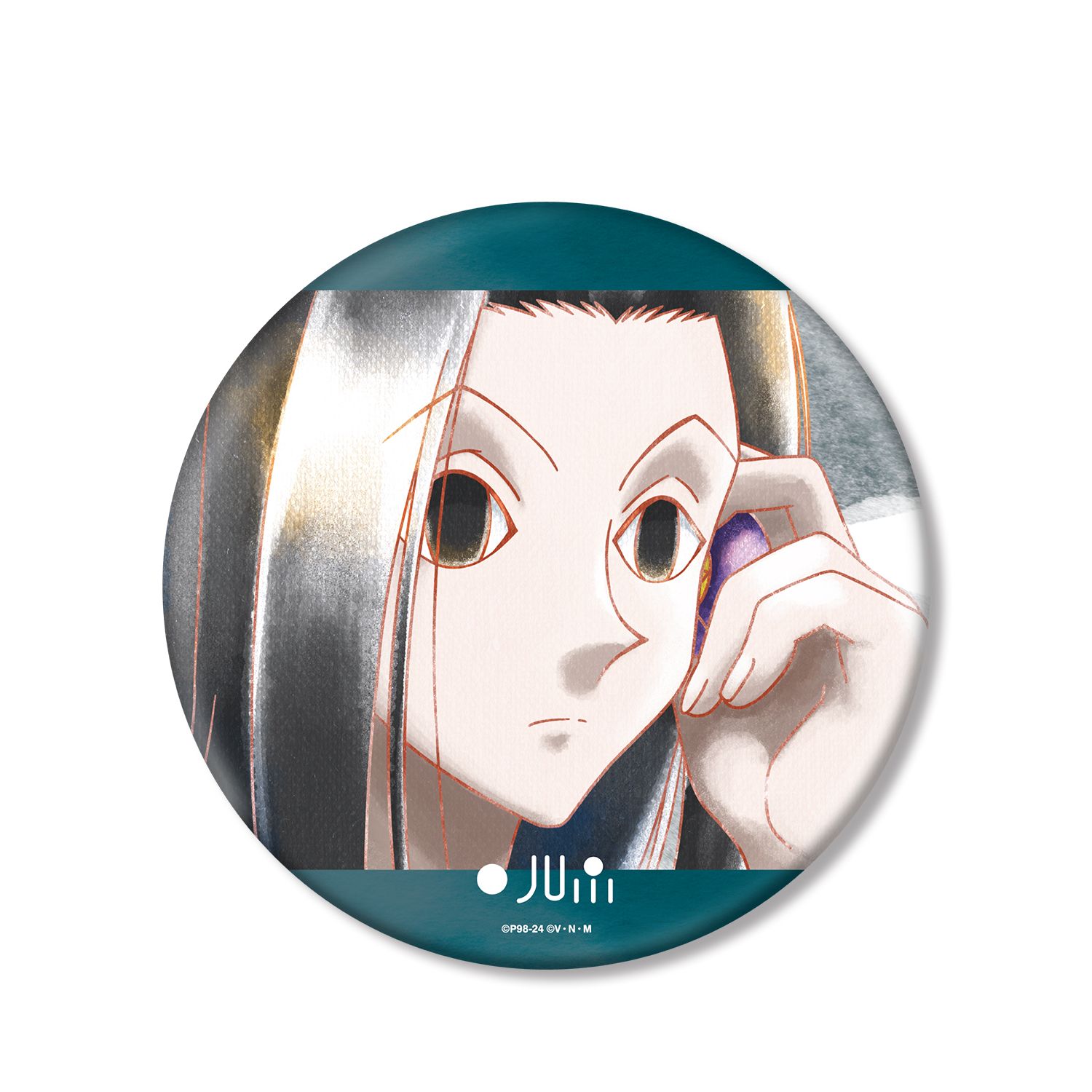 HUNTER×HUNTER イルミ Ani-Art aqua label BIG缶バッジ - AniSmile