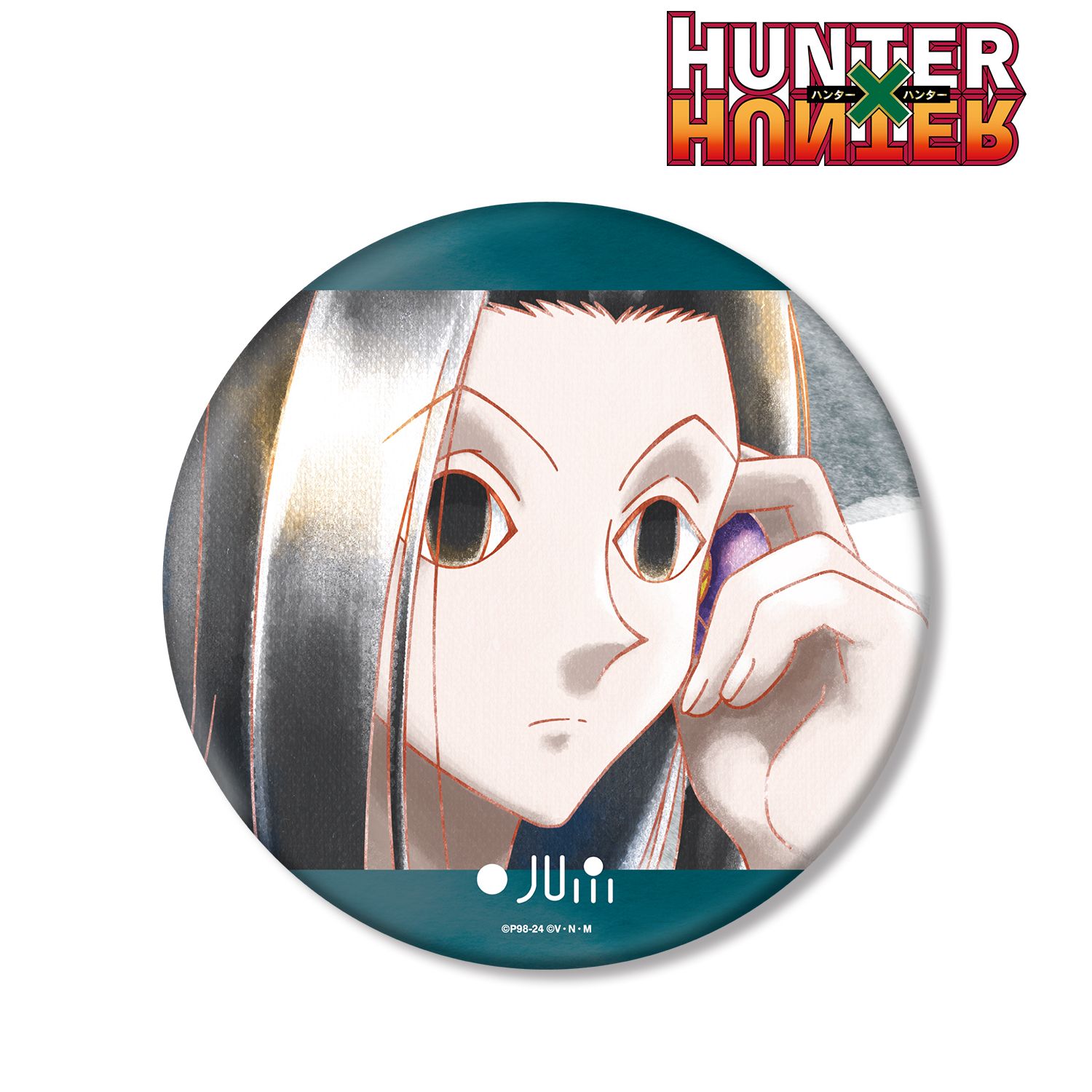HUNTER×HUNTER イルミ Ani-Art aqua label BIG缶バッジ Image 3 | AniSmile