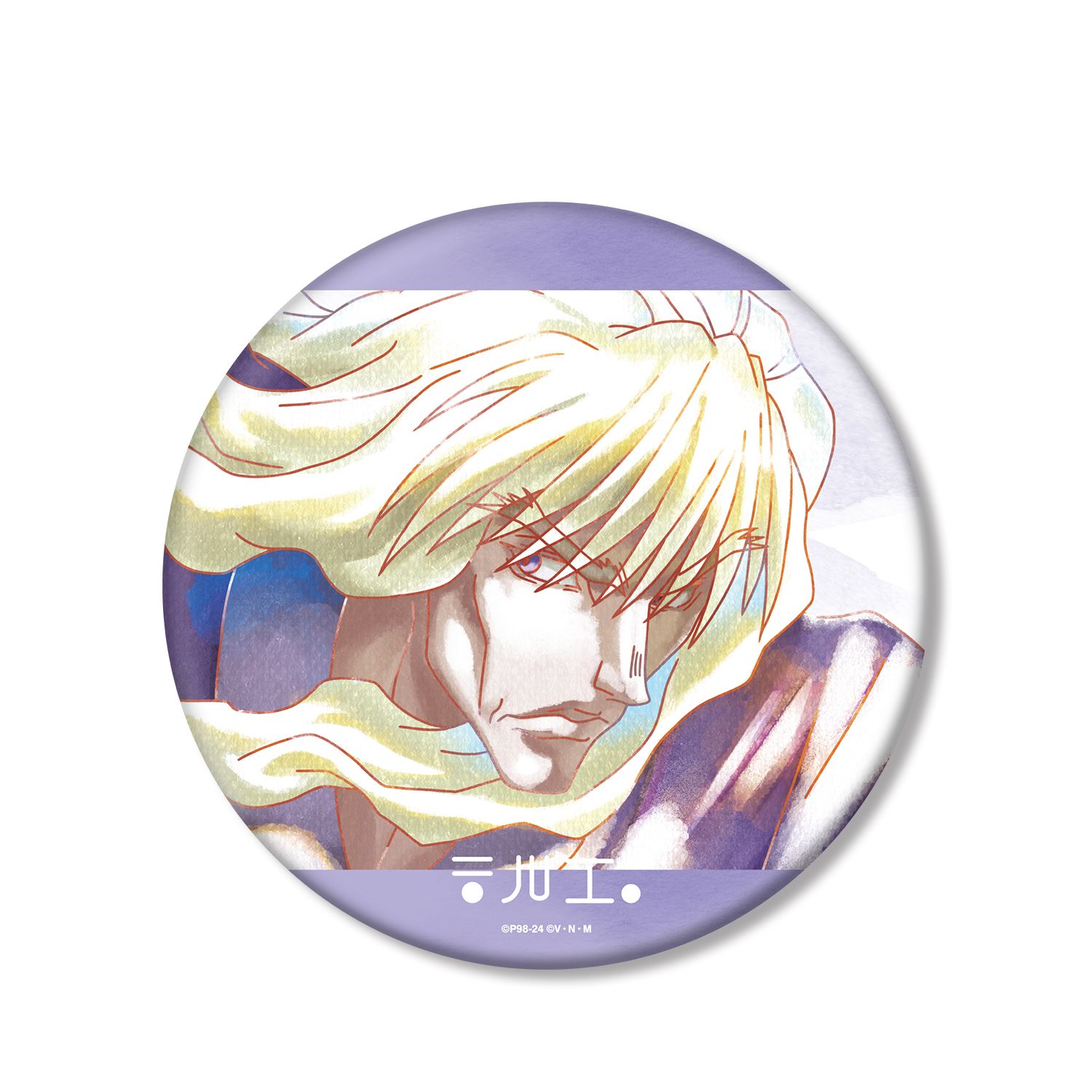 HUNTER×HUNTER シルバ Ani-Art aqua label BIG缶バッジ - AniSmile