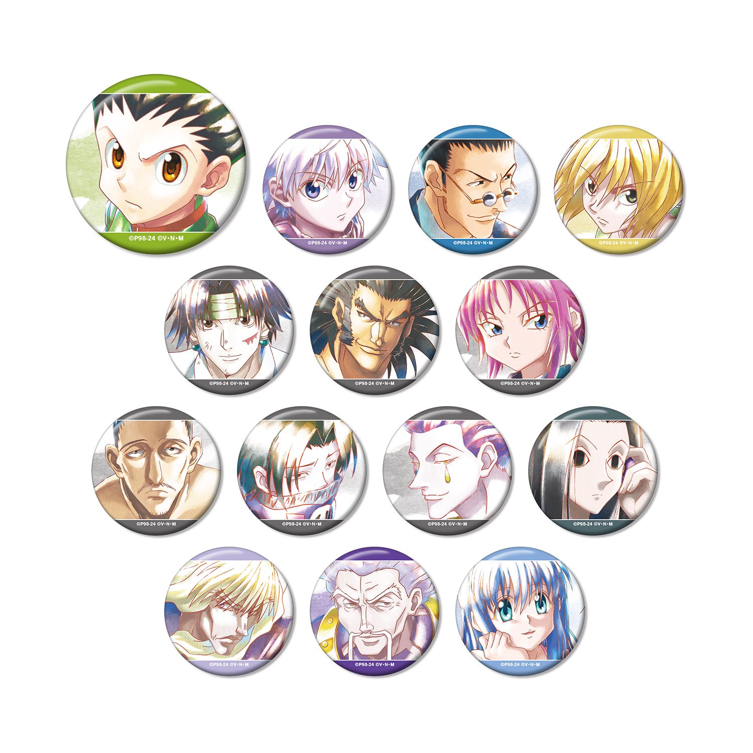 HUNTER×HUNTER トレーディング Ani-Art aqua label 缶バッジ(単位/単品) - AniSmile