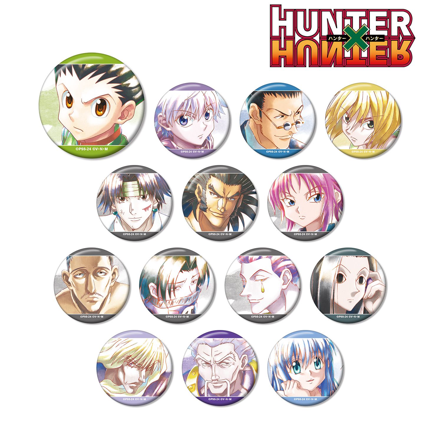 HUNTER×HUNTER トレーディング Ani-Art aqua label 缶バッジ(単位/単品) Image 2 | AniSmile