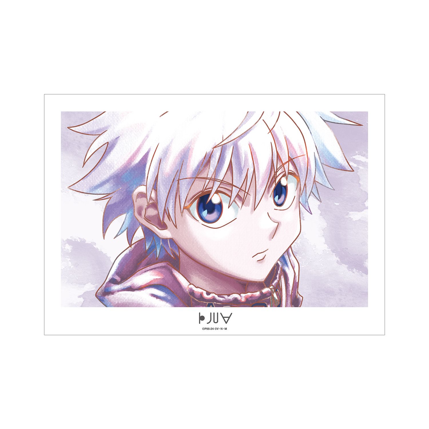 HUNTER×HUNTER キルア Ani-Art aqua label A3マット加工ポスター - AniSmile