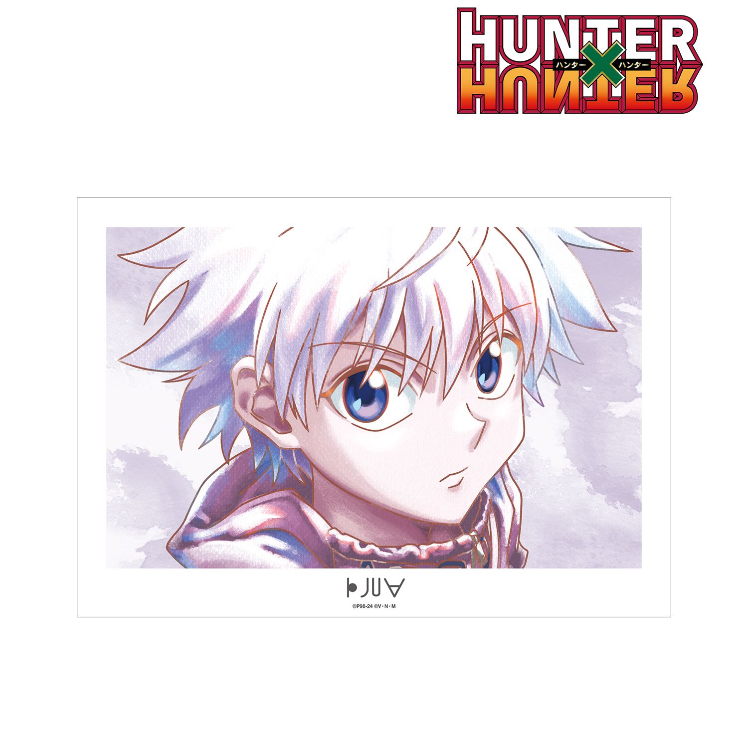 HUNTER×HUNTER キルア Ani-Art aqua label A3マット加工ポスター Image 2 | AniSmile