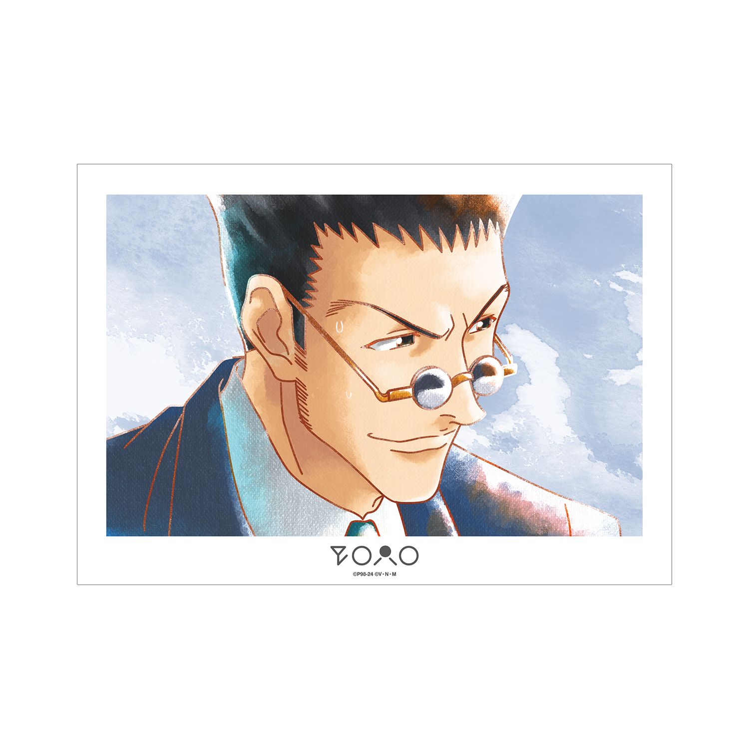 HUNTER×HUNTER レオリオ Ani-Art aqua label A3マット加工ポスター - AniSmile