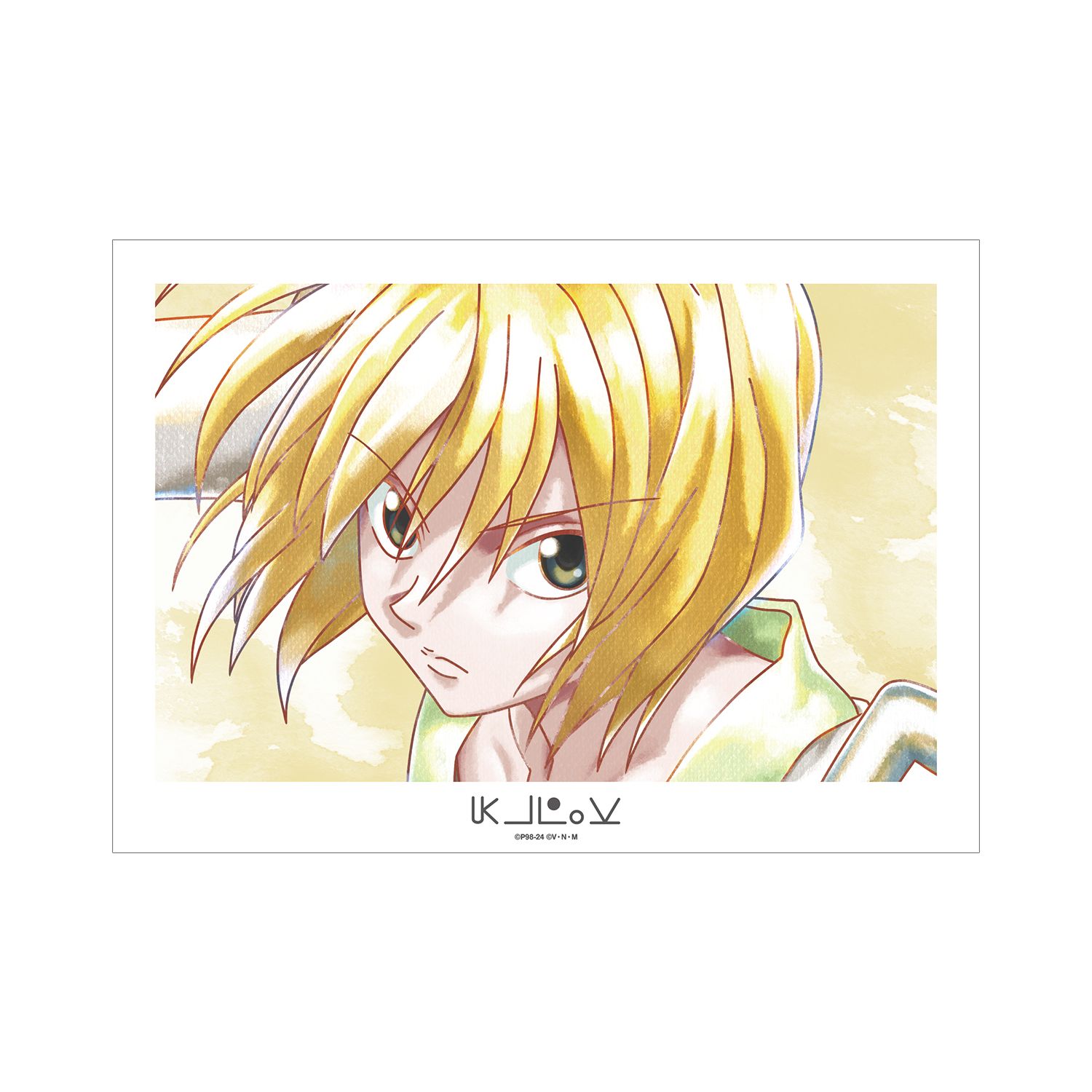 HUNTER×HUNTER クラピカ Ani-Art aqua label A3マット加工ポスター - AniSmile