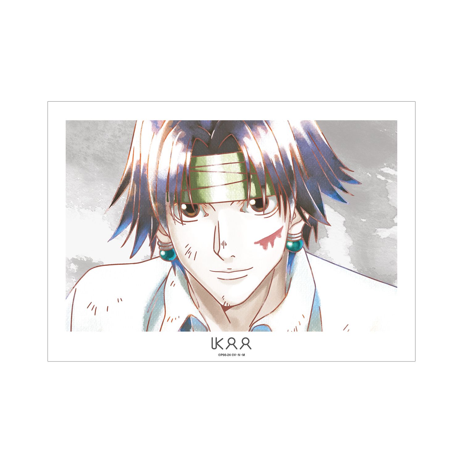 HUNTER×HUNTER クロロ Ani-Art aqua label A3マット加工ポスター - AniSmile