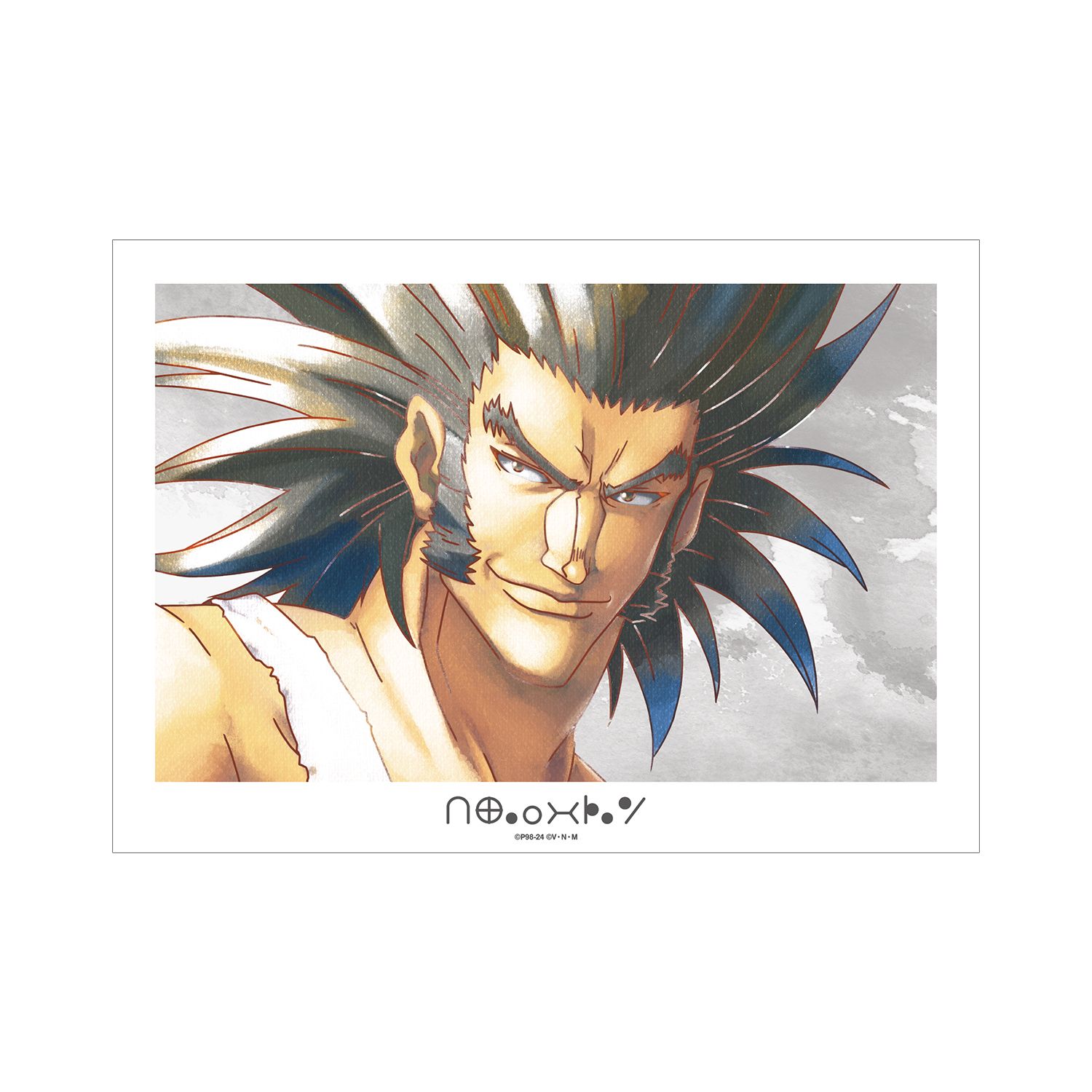 HUNTER×HUNTER ウボォーギン Ani-Art aqua label A3マット加工ポスター - AniSmile