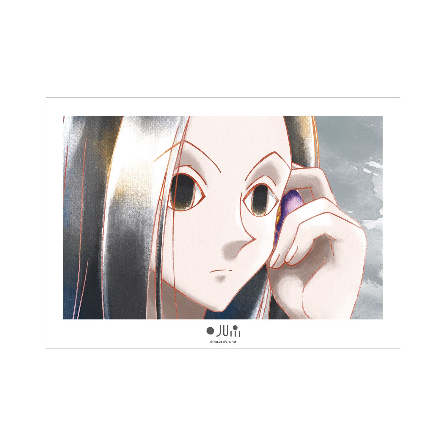 HUNTER×HUNTER イルミ Ani-Art aqua label A3マット加工ポスター - AniSmile