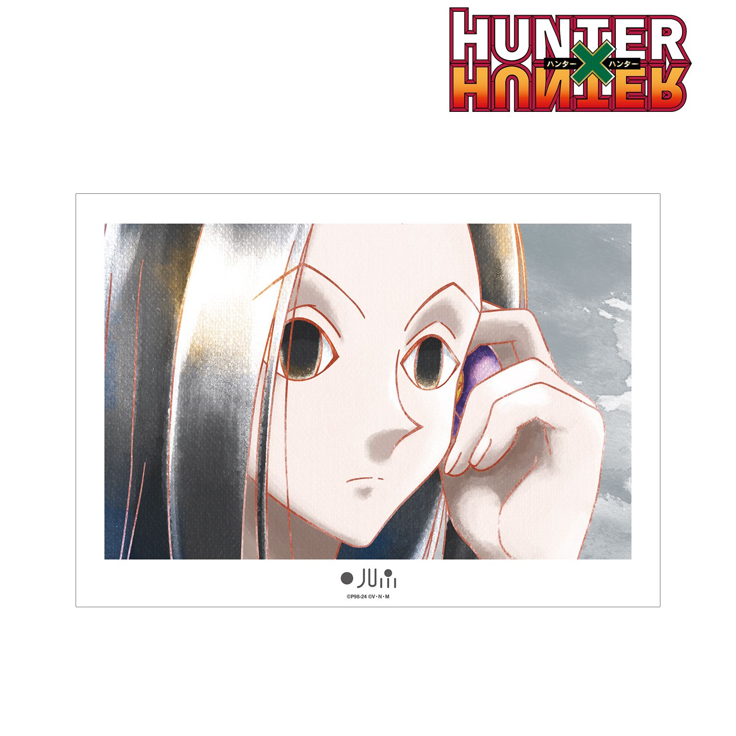 HUNTER×HUNTER イルミ Ani-Art aqua label A3マット加工ポスター Image 2 | AniSmile