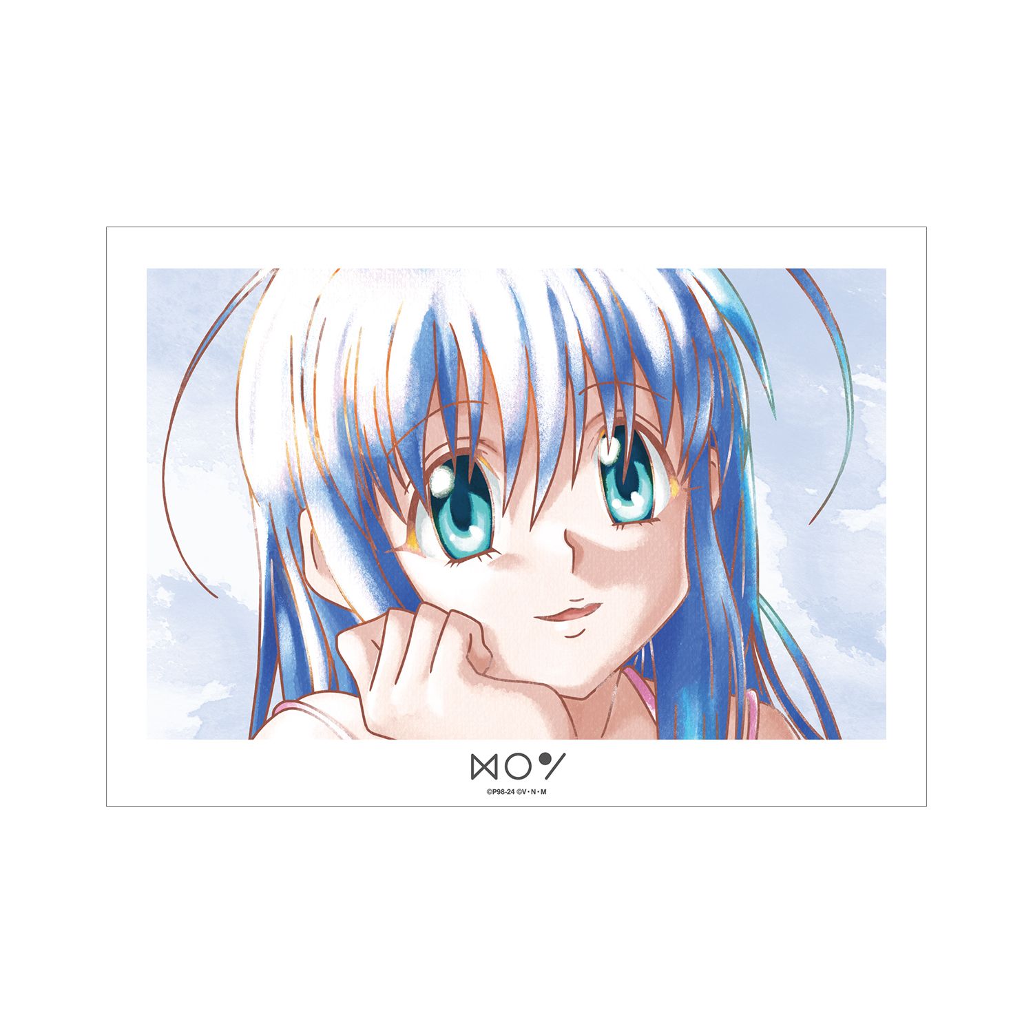 HUNTER×HUNTER ネオン Ani-Art aqua label A3マット加工ポスター - AniSmile