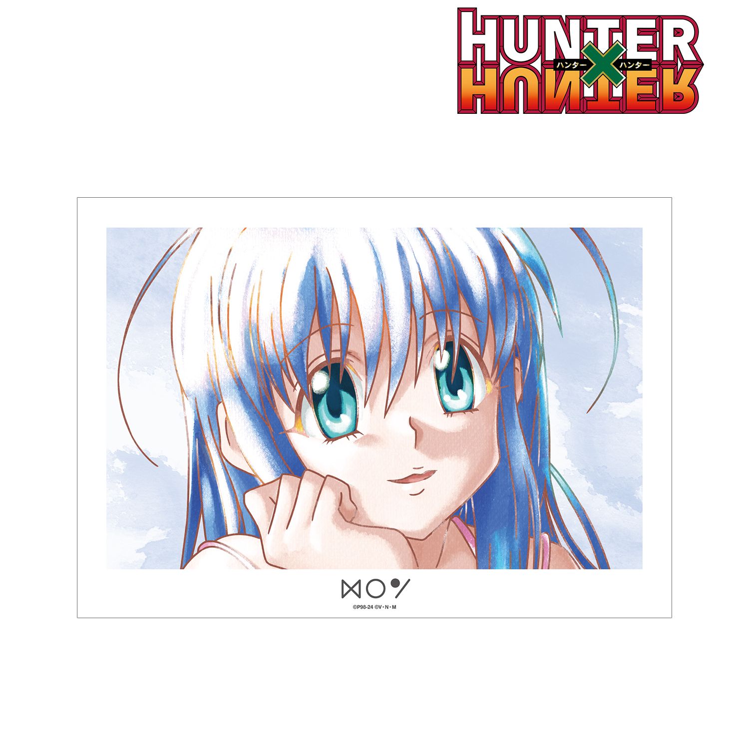 HUNTER×HUNTER ネオン Ani-Art aqua label A3マット加工ポスター Image 2 | AniSmile