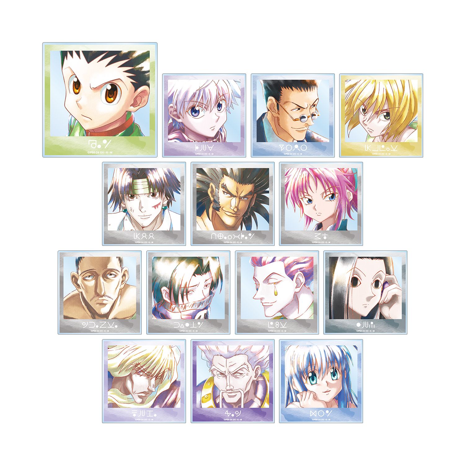 HUNTER×HUNTER トレーディング Ani-Art aqua label アクリルカード(単位/単品) - AniSmile