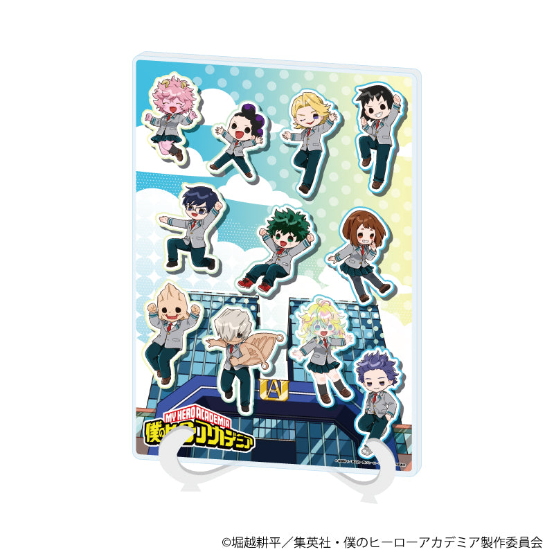 アクリルアートボード(A5サイズ)「僕のヒーローアカデミア」02/集合デザインA(POP Art) - 公式商品画像 | AniSmile