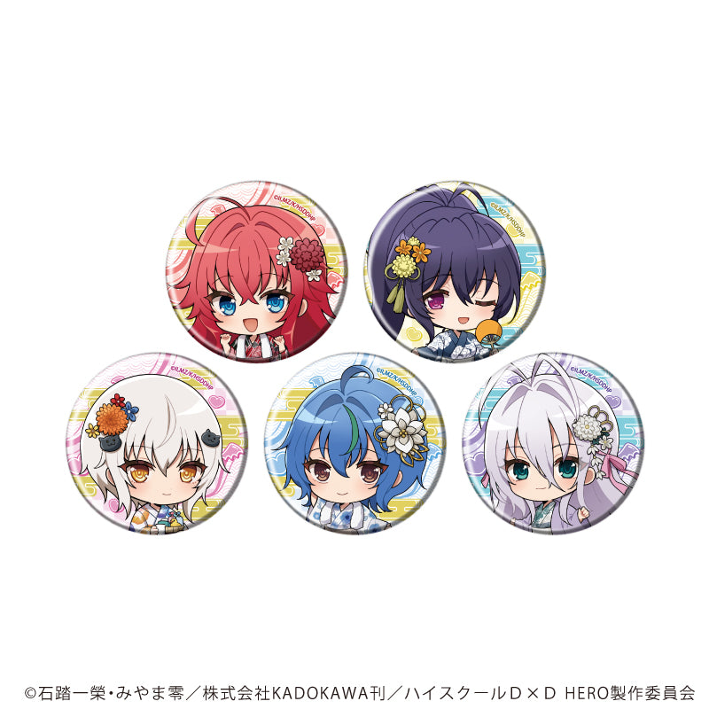 缶バッジ「ハイスクールD×D HERO」36/ブラインド(全5種)(ミニキャライラスト) - AniSmile