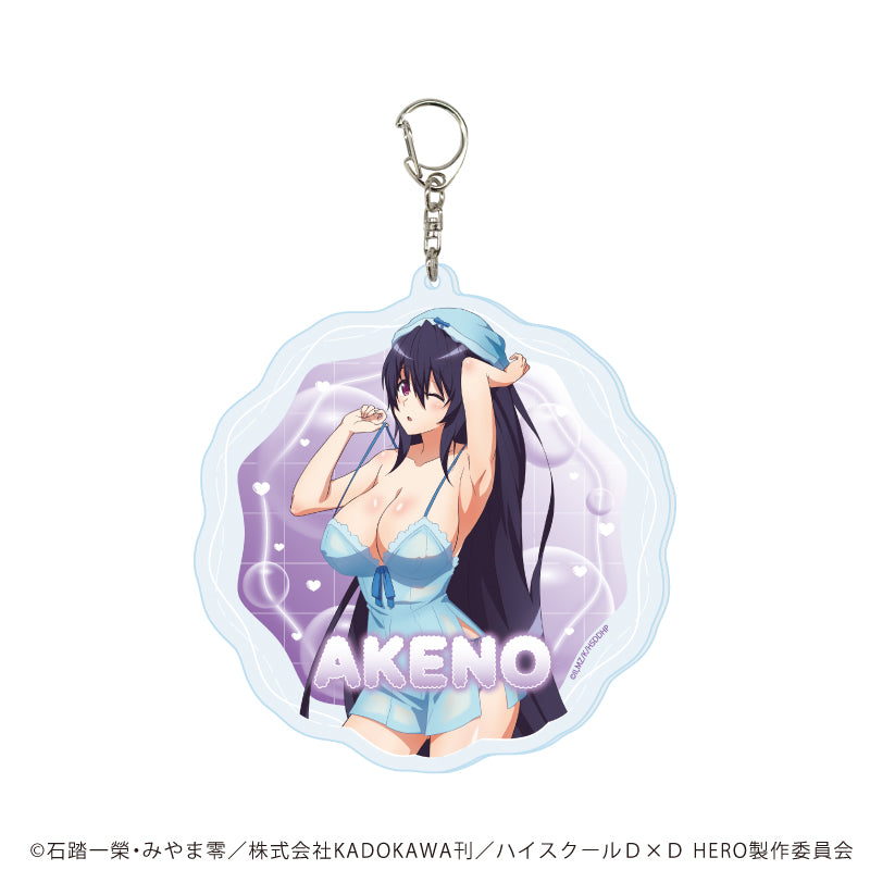 デカアクリルキーホルダー「ハイスクールD×D HERO」02/姫島朱乃 湯上りver(描き下ろしイラスト) - AniSmile