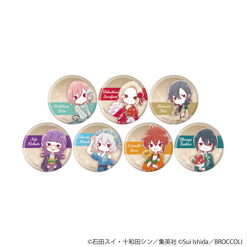 缶バッジ『ジャックジャンヌ』17/フォーマル+花ver. ブラインド(全7種)(グラフアートイラスト) - AniSmile