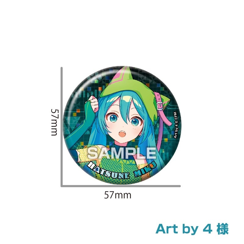 初音ミク カンバッジコレクションガムExtra Shine 画像 2 | AniSmile