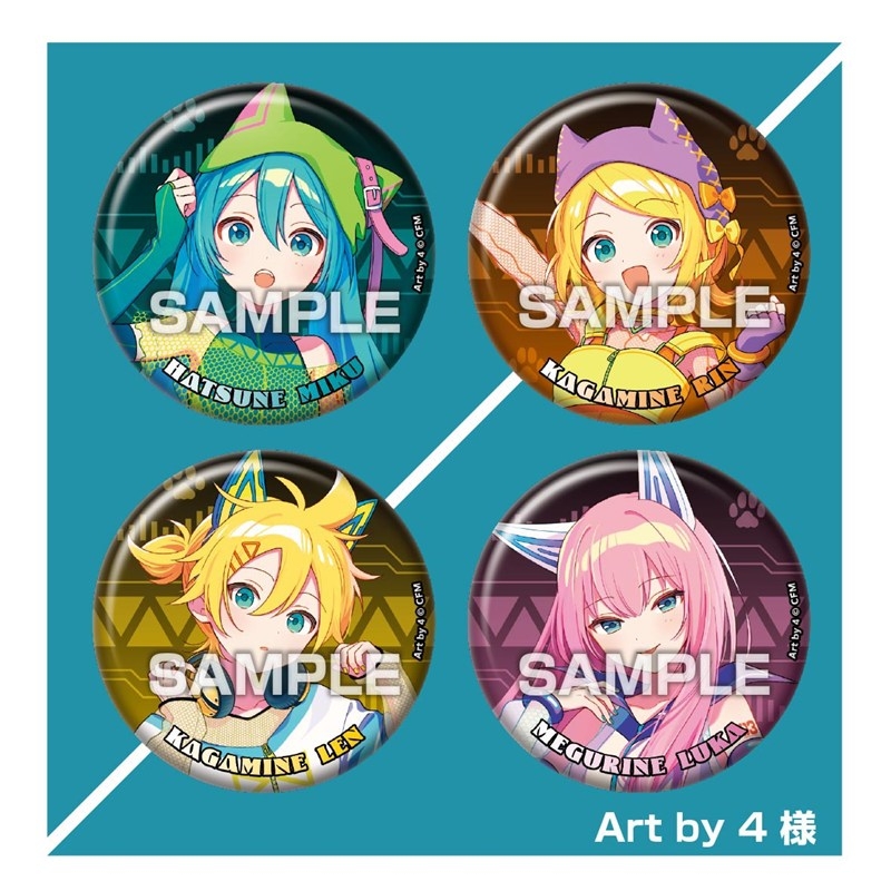 初音ミク カンバッジコレクションガムExtra Shine 画像 3 | AniSmile