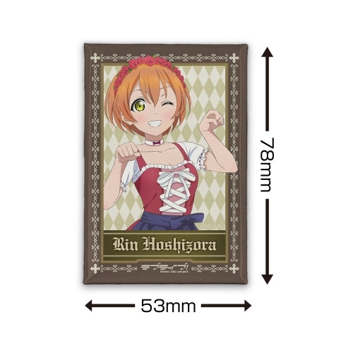 ラブライブ! 描き下ろし 星空 凛 スクエア缶バッジ ディアンドルVer. 画像 2 | AniSmile