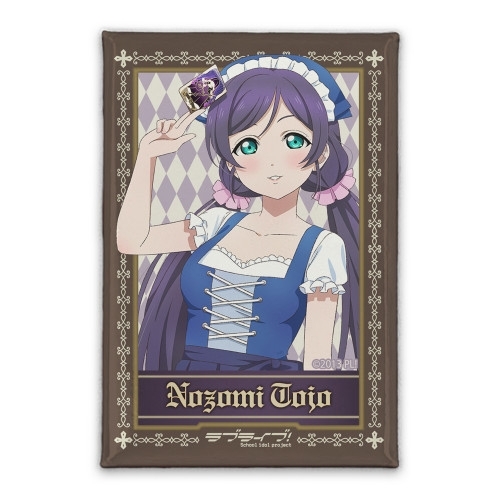 ラブライブ! 描き下ろし 東條 希 スクエア缶バッジ ディアンドルVer. - AniSmile