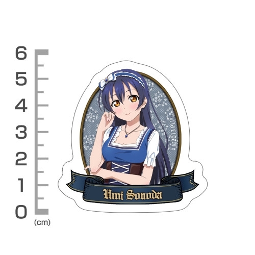ラブライブ! 描き下ろし 園田 海未 ミニステッカーセット ディアンドルVer. 画像 3 | AniSmile