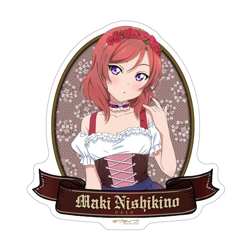 ラブライブ! 描き下ろし 西木野 真姫 屋外対応ステッカー ディアンドルVer. 画像 2 | AniSmile