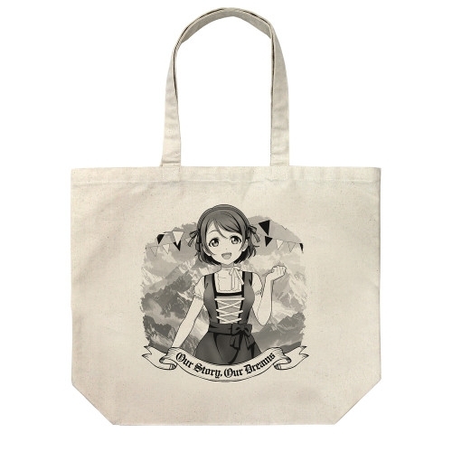 ラブライブ! 描き下ろし 小泉 花陽 ラージトート ディアンドルVer./NATURAL - AniSmile