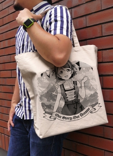 ラブライブ! 描き下ろし 小泉 花陽 ラージトート ディアンドルVer./NATURAL 画像 2 | AniSmile