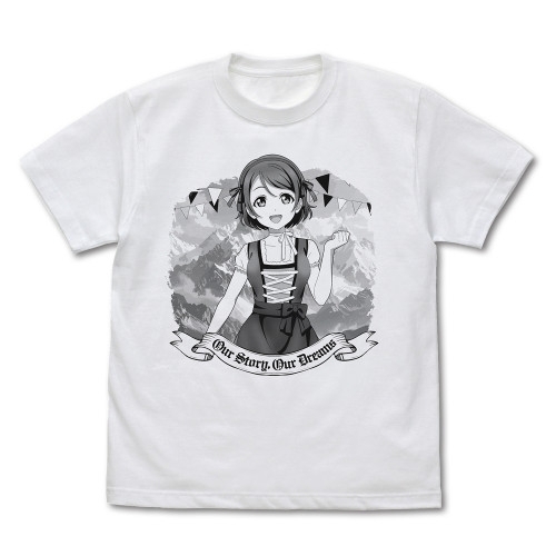 ラブライブ! 描き下ろし 小泉 花陽 Tシャツ ディアンドルVer./WHITE-L 画像 2 | AniSmile