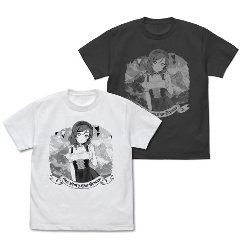 ラブライブ! 描き下ろし 西木野 真姫 Tシャツ ディアンドルVer./WHITE-L - AniSmile