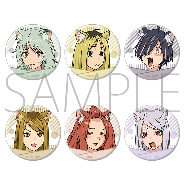 ヤニねこ キャラバッジコレクション - 公式商品画像 | AniSmile