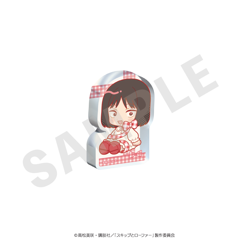 スキップとローファー ミニキャラリボンシリーズ ミニアクリルブロック ギンガムチェック ver.(岩倉美津未) - 公式商品画像 | AniSmile