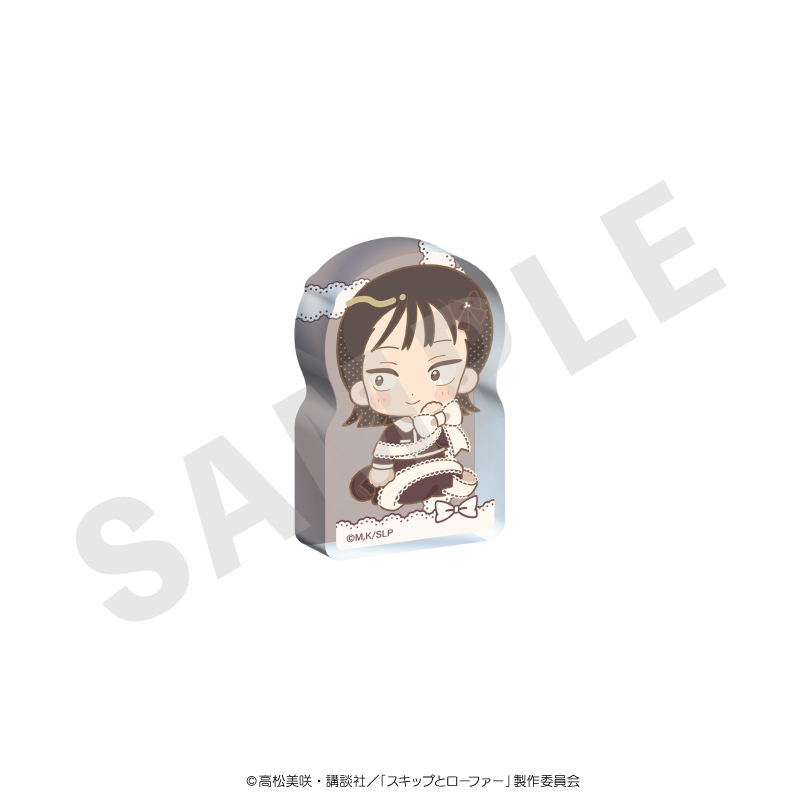 スキップとローファー ミニキャラリボンシリーズ ミニアクリルブロック レース ver.(岩倉美津未) - 公式商品画像 | AniSmile