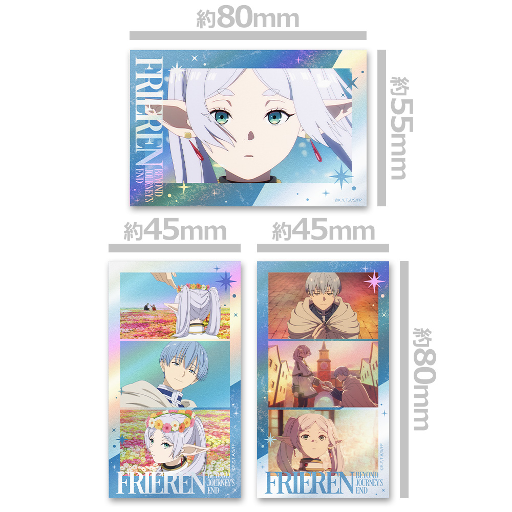 幼女戦記 葬送のフリーレン サムネイルキラステッカーセット vol.2 画像 2 | AniSmile