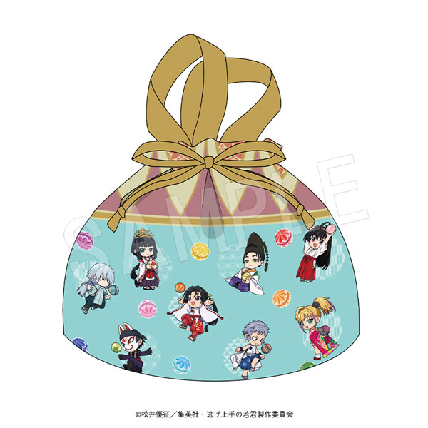 逃げ上手の若君 ちりめん風ランチ巾着 - 公式商品画像 | AniSmile