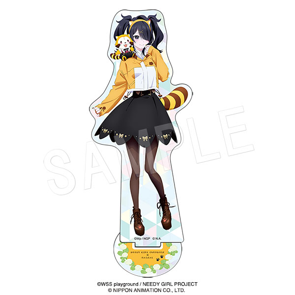 NEEDY GIRL OVERDOSE × ラスカル ホロアクリルフィギュアスタンド 衣装チェンジver. あめちゃん&ラスカル - AniSmile