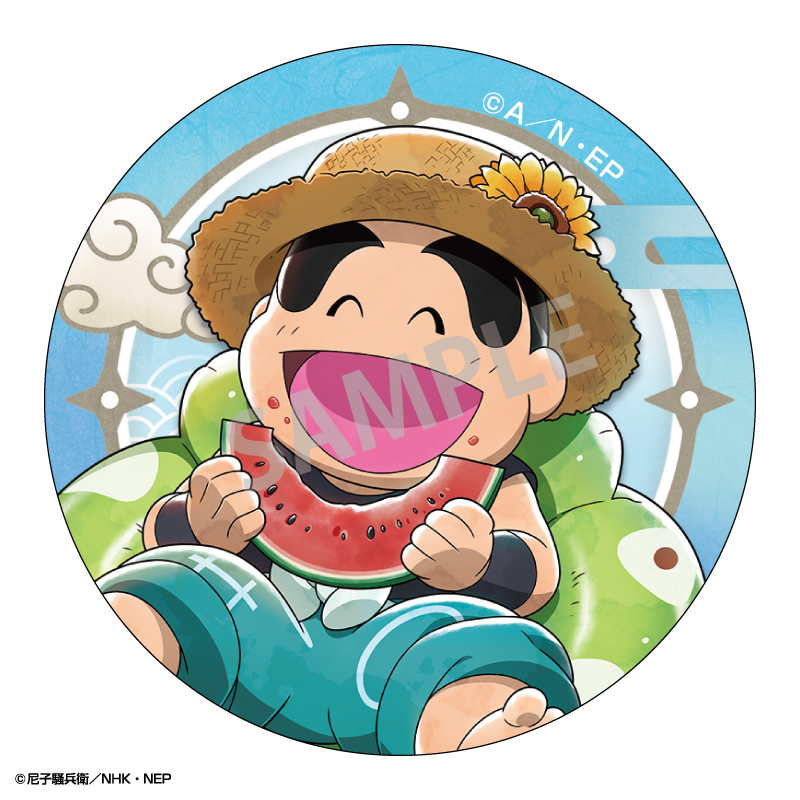 忍たま乱太郎 トレーディング缶バッジ/はじける笑顔!全力水遊び大作戦の段 画像 4 | AniSmile