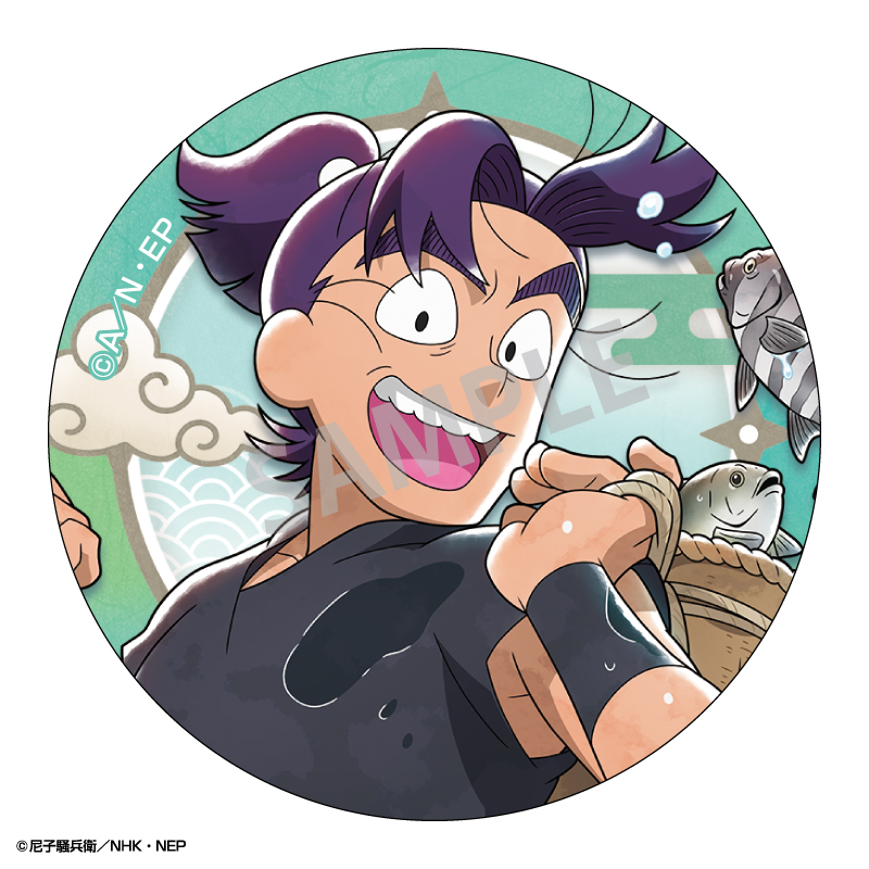 忍たま乱太郎 トレーディング缶バッジ/はじける笑顔!全力水遊び大作戦の段 画像 6 | AniSmile