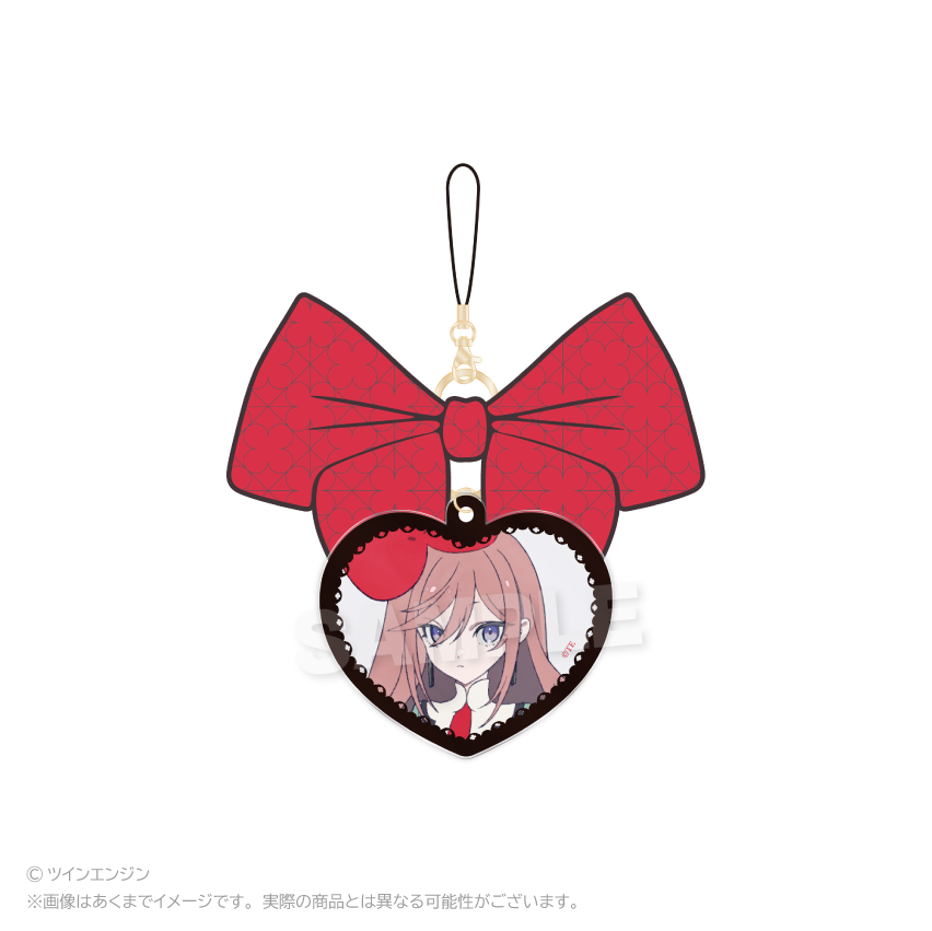 THE RIBBON HERO リボンヒーロー チャーム付きリボンストラップ サファイア(私服) - 公式商品画像 | AniSmile