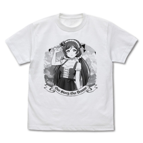 ラブライブ! 描き下ろし 東條 希 Tシャツ ディアンドルVer./WHITE-S 画像 2 | AniSmile