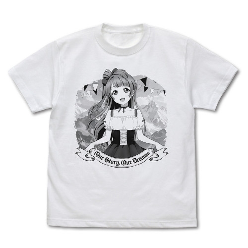 ラブライブ! 描き下ろし 南 ことり Tシャツ ディアンドルVer./WHITE-M 画像 2 | AniSmile