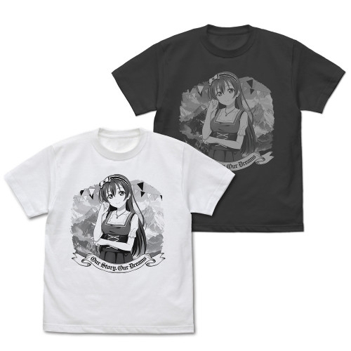 ラブライブ! 描き下ろし 園田 海未 Tシャツ ディアンドルVer./SUMI-XL - AniSmile