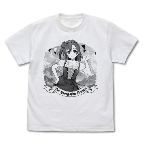 ラブライブ! 描き下ろし 高坂 穂乃果 Tシャツ ディアンドルVer./WHITE-S 画像 2 | AniSmile