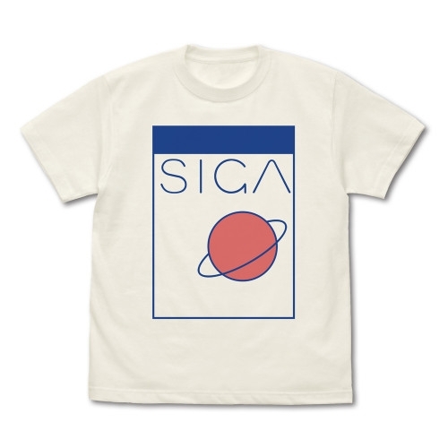 さよならララ 「SIGA」 Tシャツ/VANILLA-WHITE-S 画像 2 | AniSmile