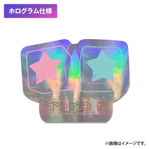 アイドルマスター シンデレラガールズ miroir ホログラムミニステッカー - AniSmile