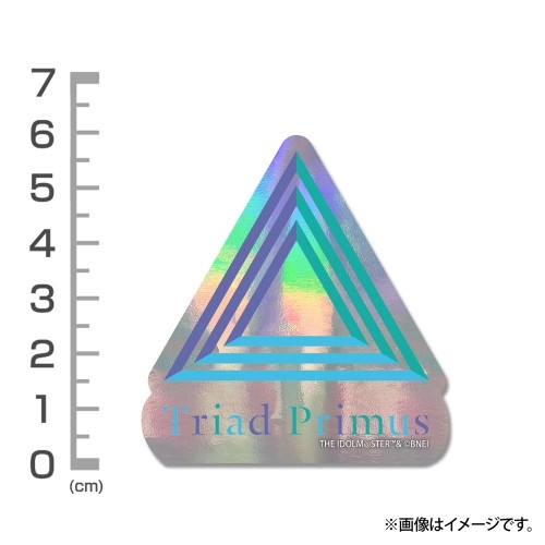 アイドルマスター シンデレラガールズ Triad Primus ホログラムミニステッカー 画像 2 | AniSmile