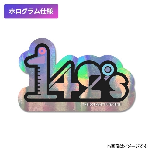 アイドルマスター シンデレラガールズ 142's ホログラムミニステッカー - AniSmile