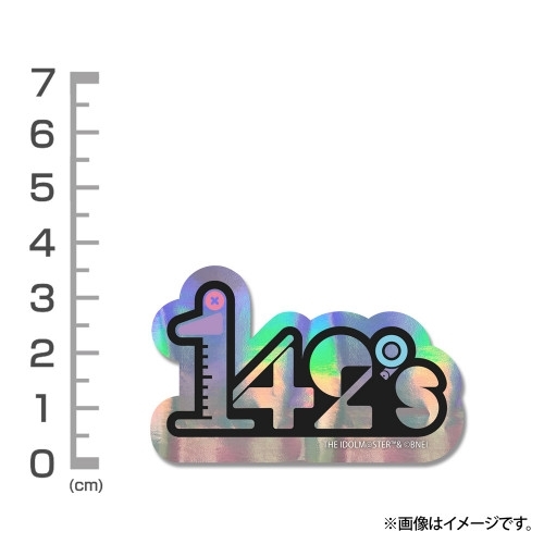 アイドルマスター シンデレラガールズ 142's ホログラムミニステッカー 画像 2 | AniSmile