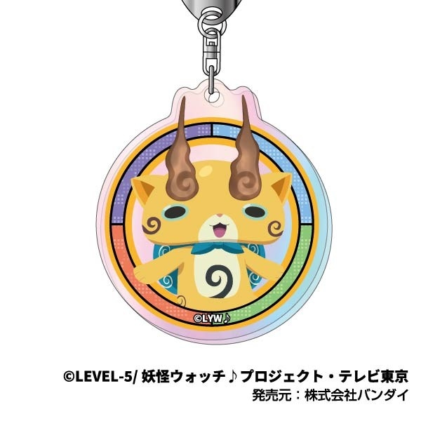 オーロラアクリルキーホルダー 妖怪ウォッチ♪ 妖怪ウォッチ♪03 コマじろう - AniSmile