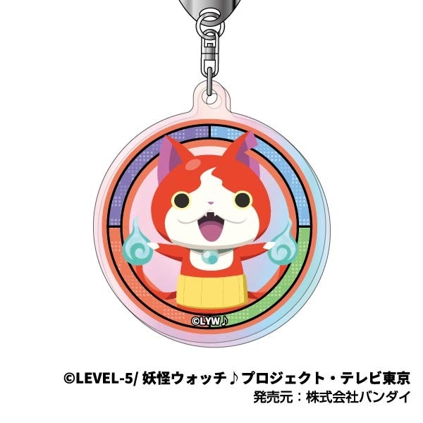 オーロラアクリルキーホルダー 妖怪ウォッチ♪ 妖怪ウォッチ♪01 ジバニャン - AniSmile